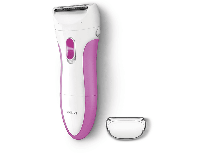 Philips HP6341/00 elektrischer Nass- und Trockenrasierer SatinShave Essential, pink; Damenrasierer — Foto 4 von 4