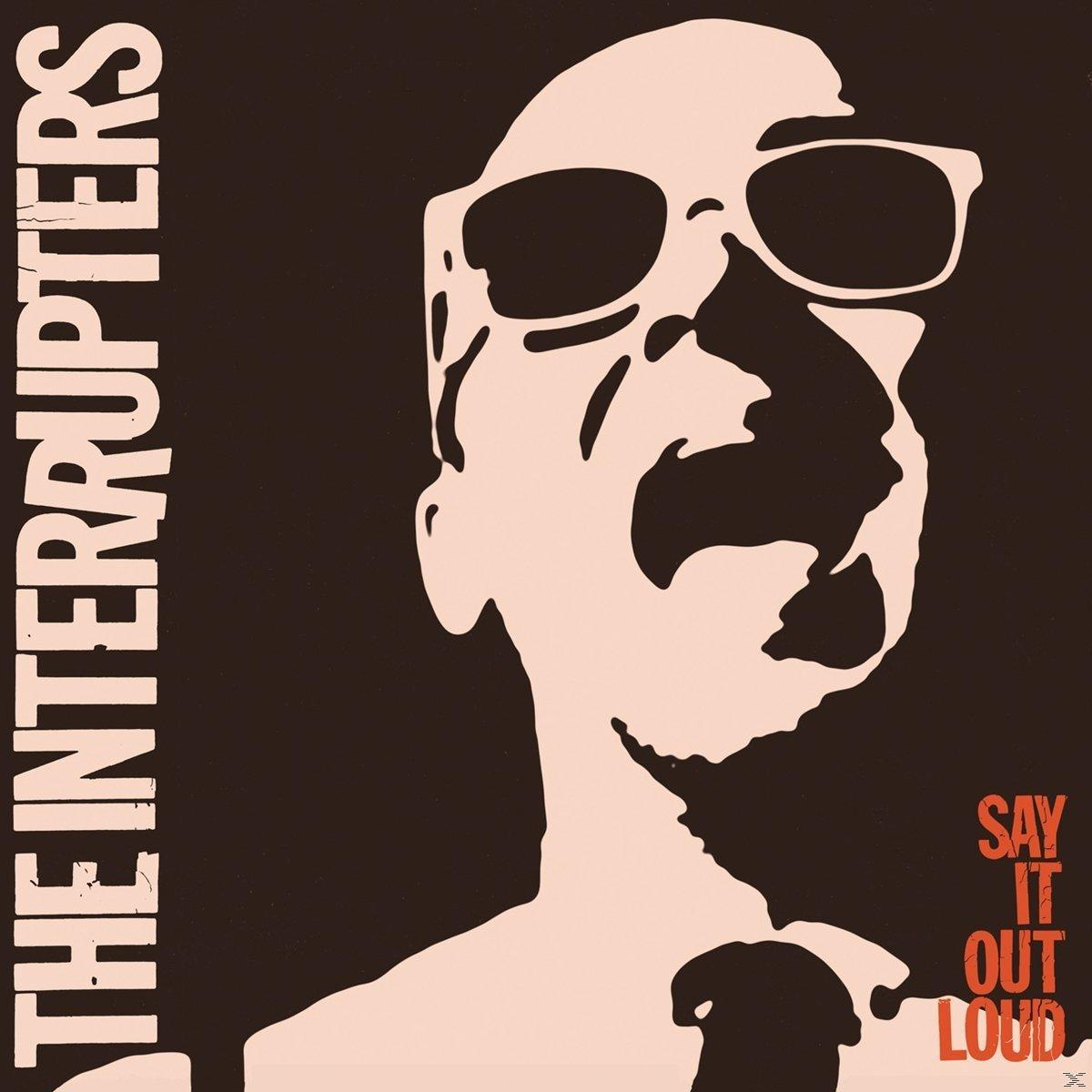 Albumcover: Silhouette eines Mannes mit Sonnenbrille, Titel The Interrupters und Text.