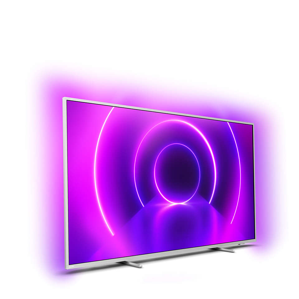 TV LED 70" - Philips 70PUS8505/12, UHD 4K, 3840 x 2160 píxeles, Smart TV, P5, 4 HDMI, 2 USB, Plata