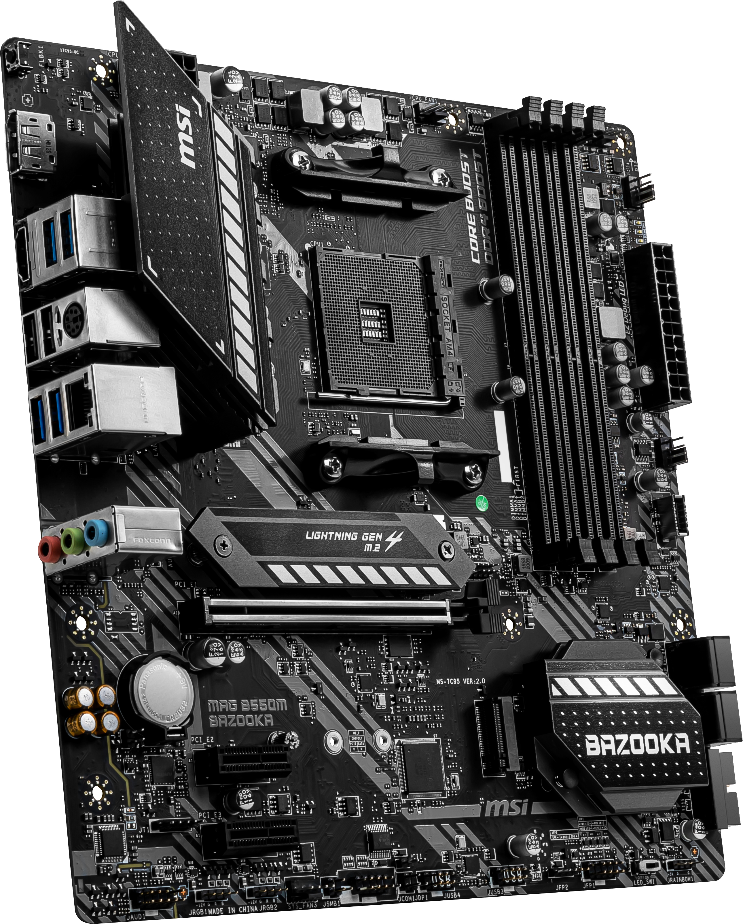 MSI MAG B550M BAZOOKA (7C94-005R) Mainboard Schwarz