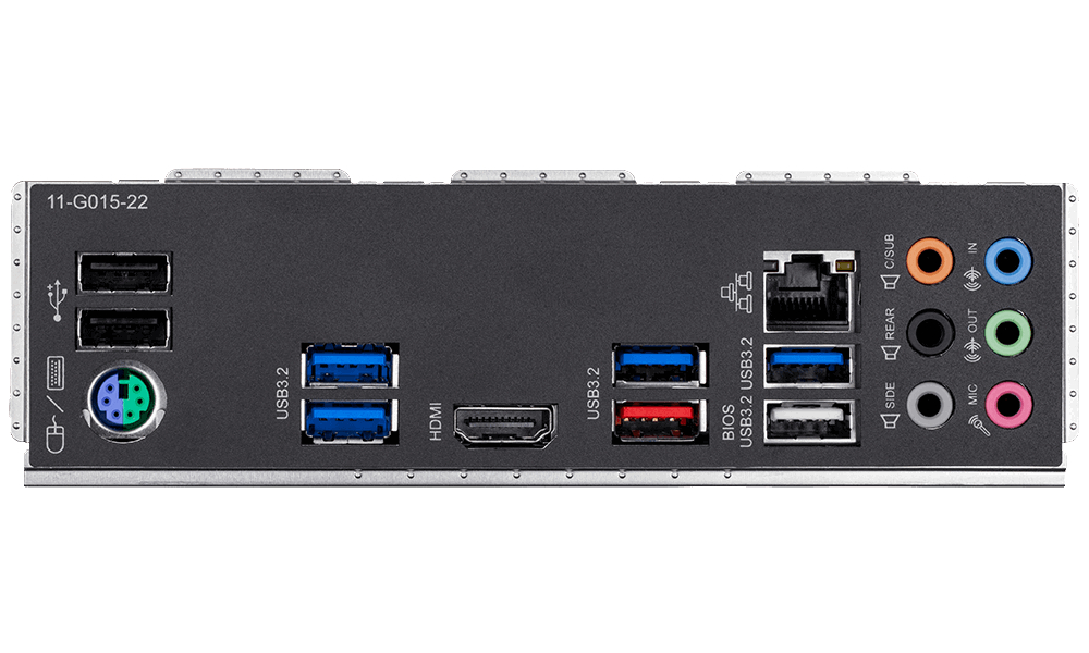 GIGABYTE B550 GAMING X Mainboard Schwarz