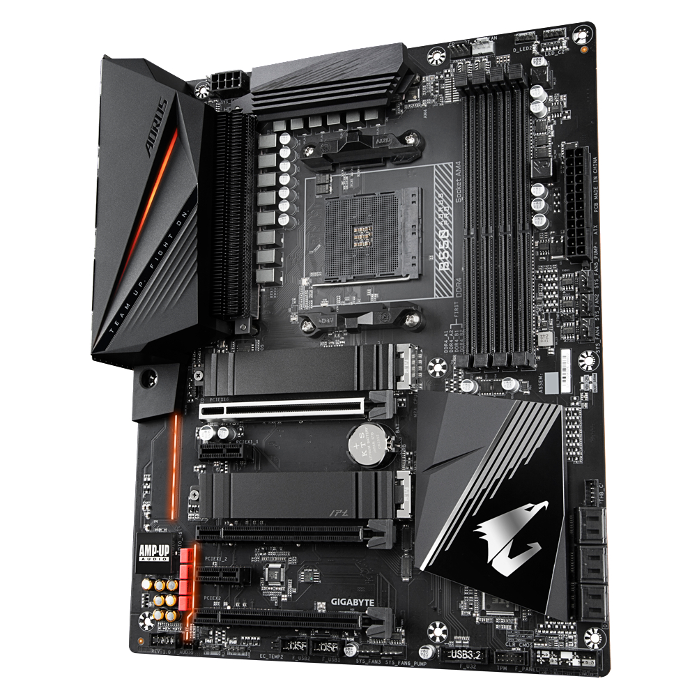 GIGABYTE B550 AORUS PRO Mainboard Schwarz