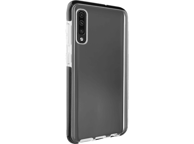 Backcover, Transparent Solid, A50, Samsung, Galaxy VIVANCO Rahmen mit schwarzem Rock