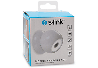 S-LINK SL-8705 Hareket Sensörlü Acil Durum Lambası 1.5 AAA Pilli Beyaz