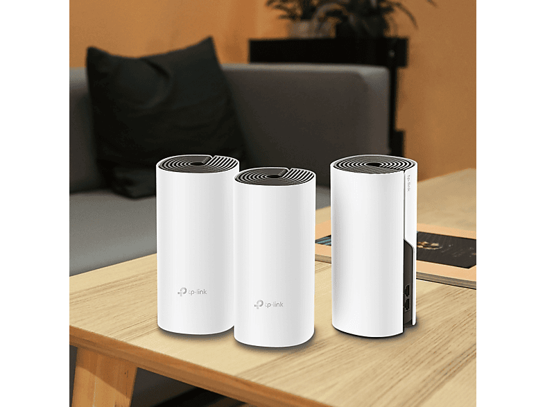 TP-Link Deco M4R ac1200 3台セット TP-LINK Deco M4 (3-Pack) | Wi-Fi 5 Mesh | AC1200 Mbps | Fiber