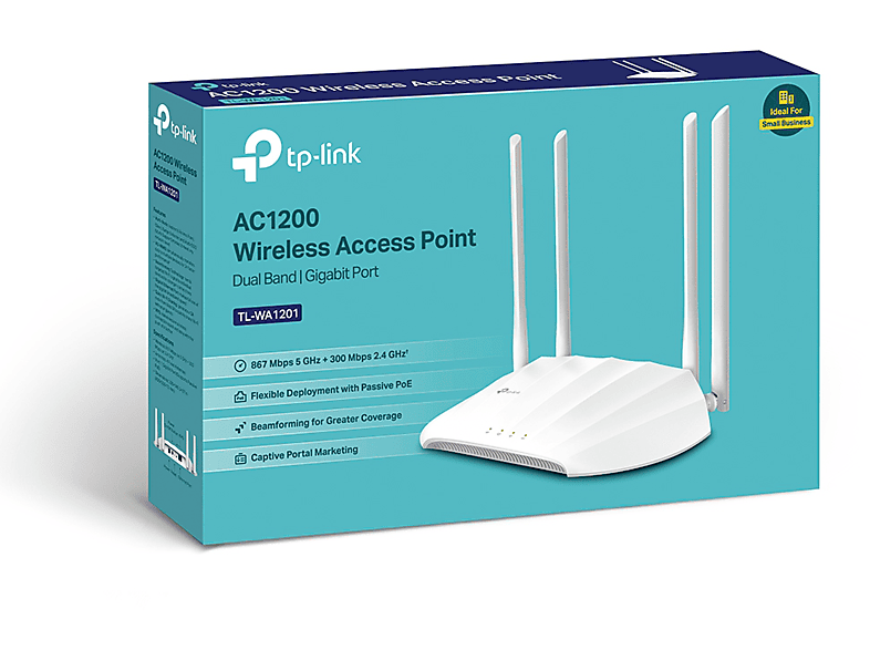 TP-LINK TL-WA1201, AC1200 Wireless Access Point Beyaz_2