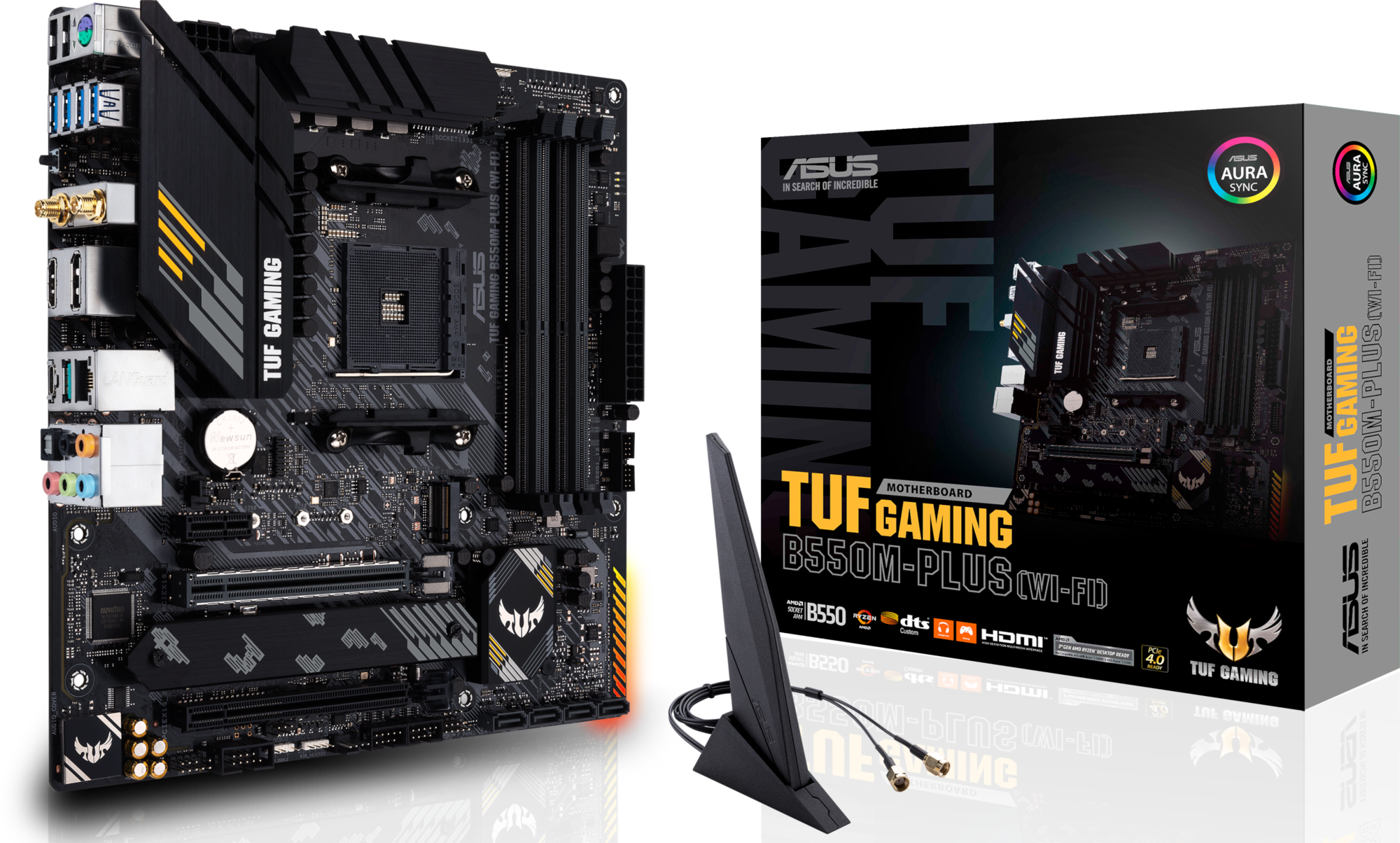 ASUS Mainboard TUF GAMING B550M-PLUS WIFI (90MB1490-M0EAY0)