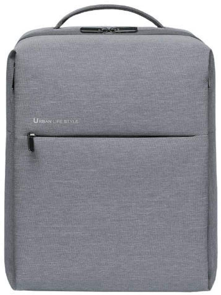 Mochila para portátil - Xiaomi City Backpack 2, 17 l, Hasta 15.6", Resistente a salpicaduras, Universal, Gris