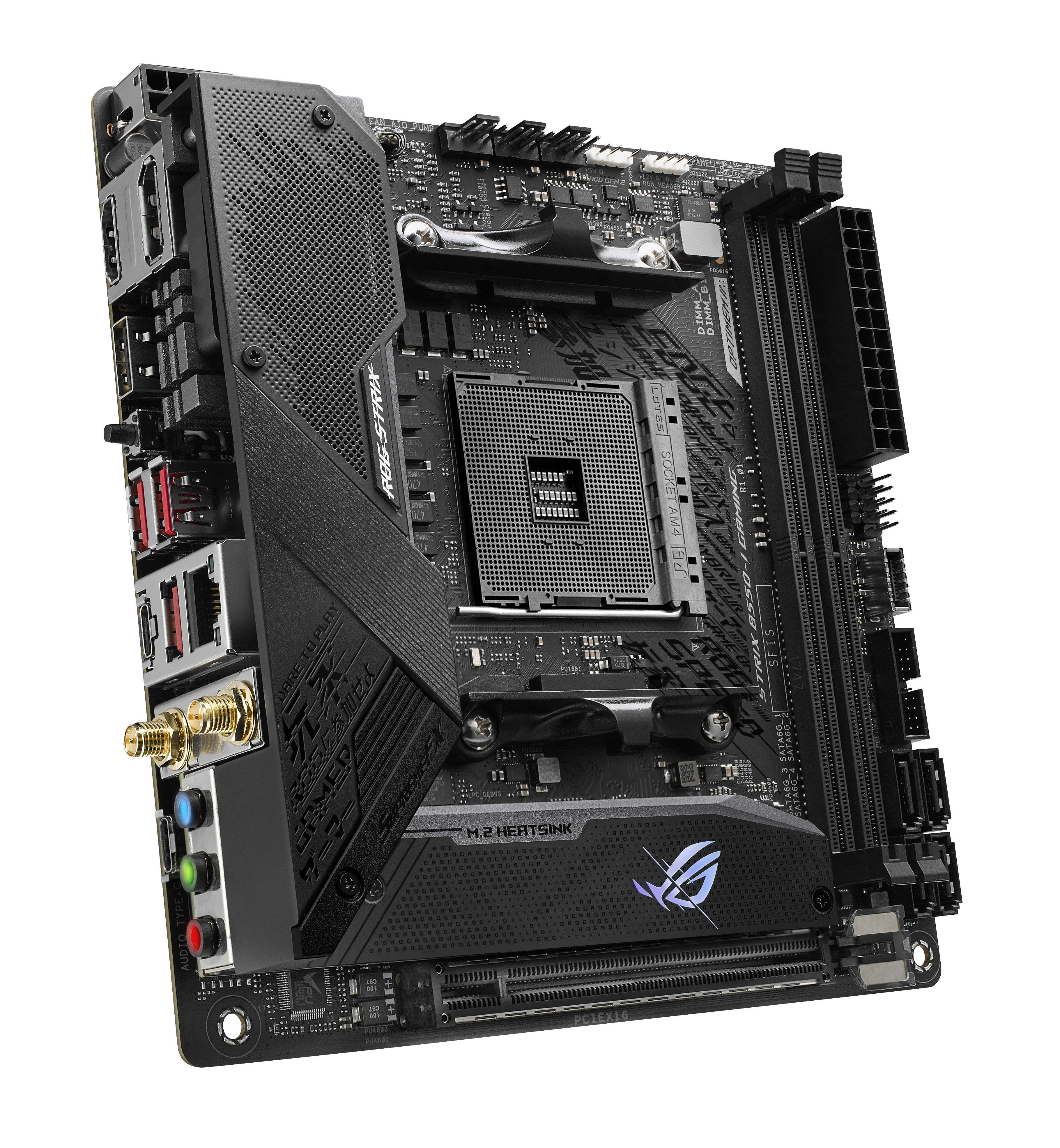 ASUS ROG STRIX B550-I GAMING (90MB14L0-M0EAY0) Mainboard Schwarz