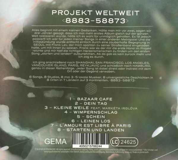 Katja Von Bauske - Projekt Weltweit  - (CD)
