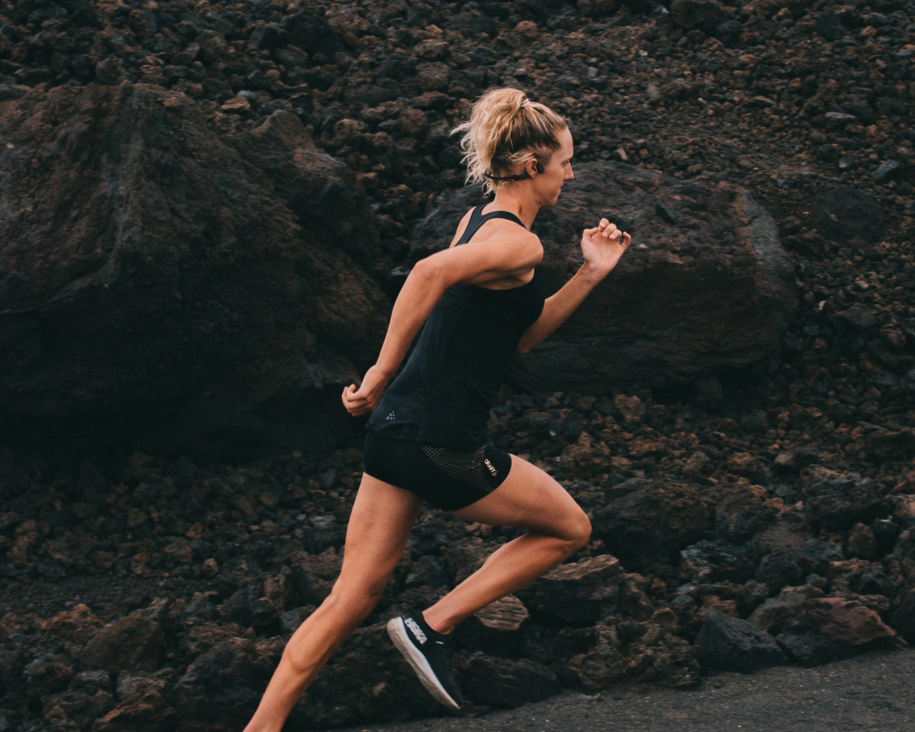 SHOKZ Bone Conduction Kopfhörer Aeropex schwarz