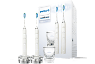 PHILIPS HX9914/55 Sonicare DiamondClean 9000 Elektrische Schallzahnbürste im Doppelpack Weiß