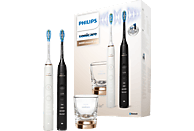 PHILIPS HX9914/57 Sonicare DiamondClean9000 mit App, DUO Elektrische Schallzahnbürste im Doppelpack Rose Gold
