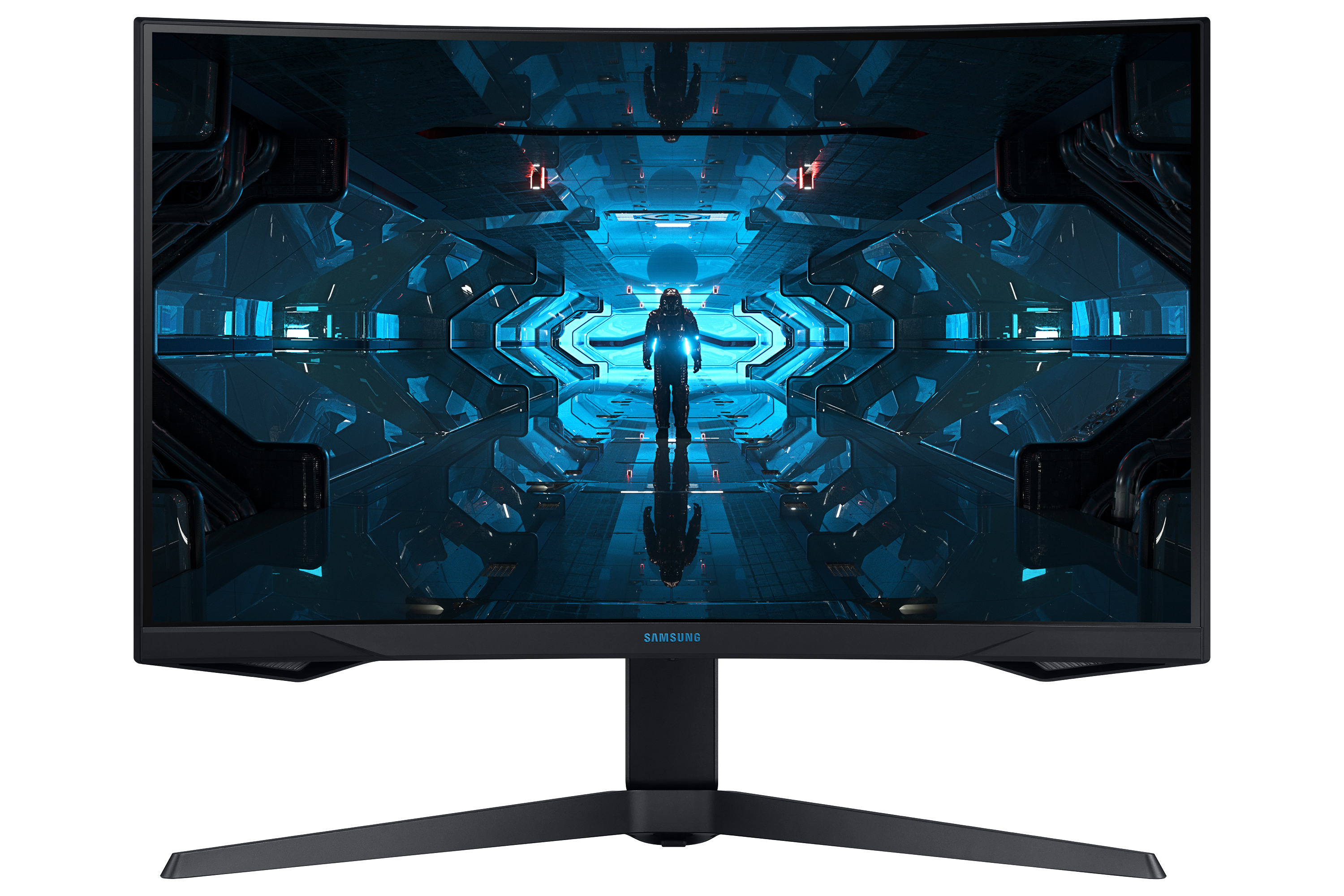 SAMSUNG Odyssey G7 (C27G74TQSU) 27 Zoll  WQHD  Gaming Monitor  1 ms Reaktionszeit  