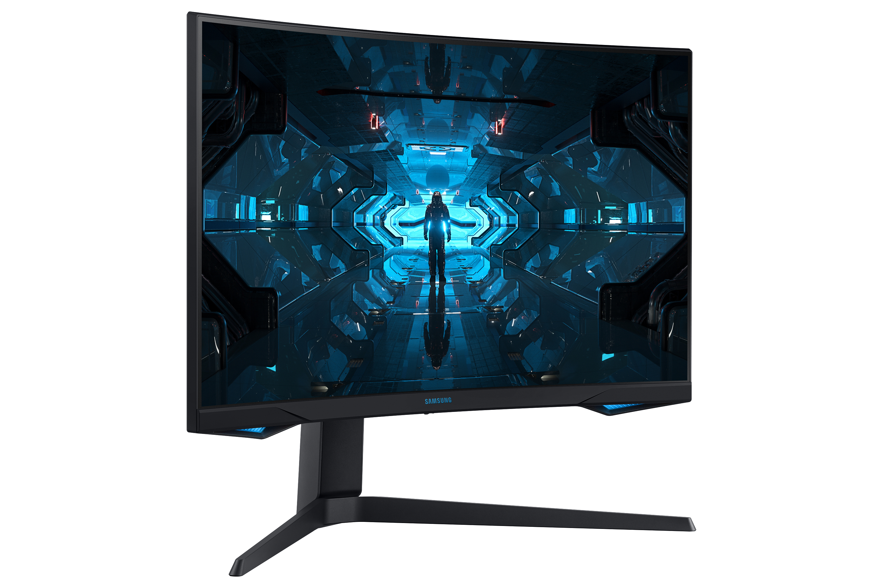 SAMSUNG Odyssey G7 (C27G74TQSU) 27 Zoll  WQHD  Gaming Monitor  1 ms Reaktionszeit  