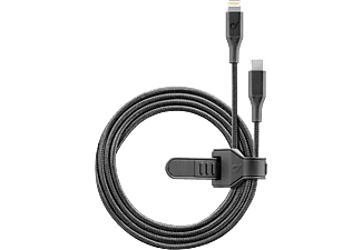 CELLULARLINE Cosmic - USB-Kabel vom Typ C zum Lightning (Schwarz)