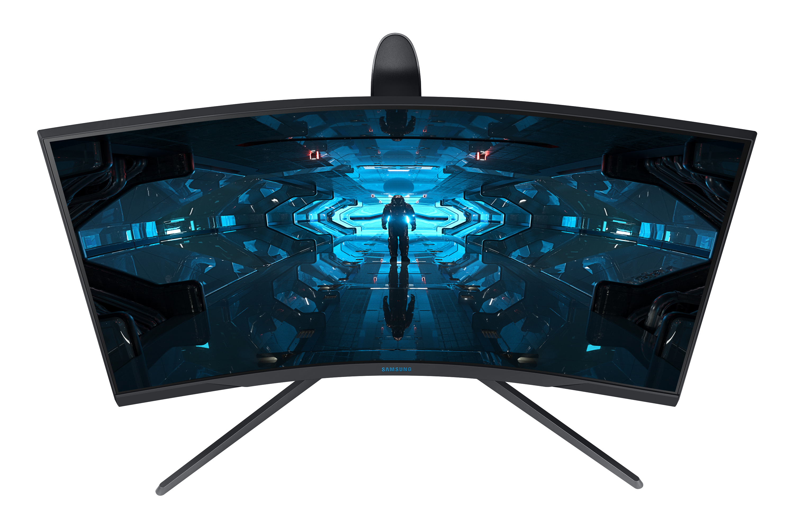 SAMSUNG Odyssey G7 (C32G74TQSU) 32 Zoll  WQHD  Gaming Monitor  1 ms Reaktionszeit  
