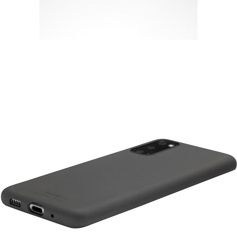 HOLDIT Silikonhülle, Backcover, Samsung, Galaxy S20, Schwarz