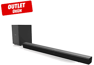 PHILIPS HTL1510B 2.1 Bluetooth Soundbar Siyah Outlet 1206475