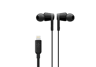 BELKIN ROCKSTAR Headphones met Lightning-connector Zwart