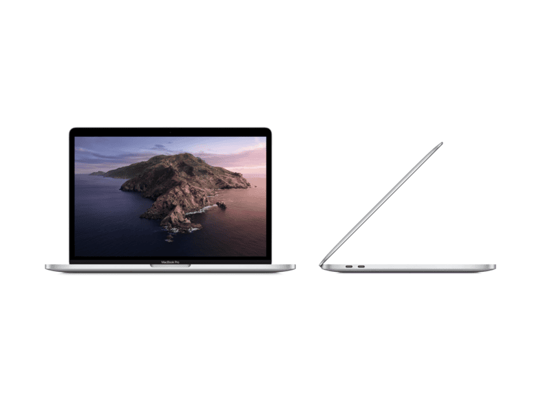 apple mwp82tu a macbook pro 13 3 2020 core i5 2 0ghz 16gb 1tb ssd intel iris plus silver laptop