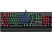 REDRAGON K557 Kala RGB 104 gombos mechanikus gamer billentyűzet, cseppálló, kék kapcsolós, HU