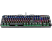 REDRAGON K559 Varuna RGB 104 gombos mechanikus gamer billentyűzet, barna kapcsolós, HU