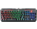 REDRAGON K559 Varuna RGB 104 gombos mechanikus gamer billentyűzet, kék kapcsolós, HU