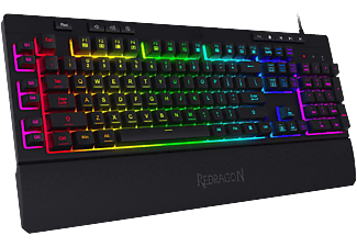 REDRAGON K512 Shiva RGB gamer membrános gamer billentyűzet, HU