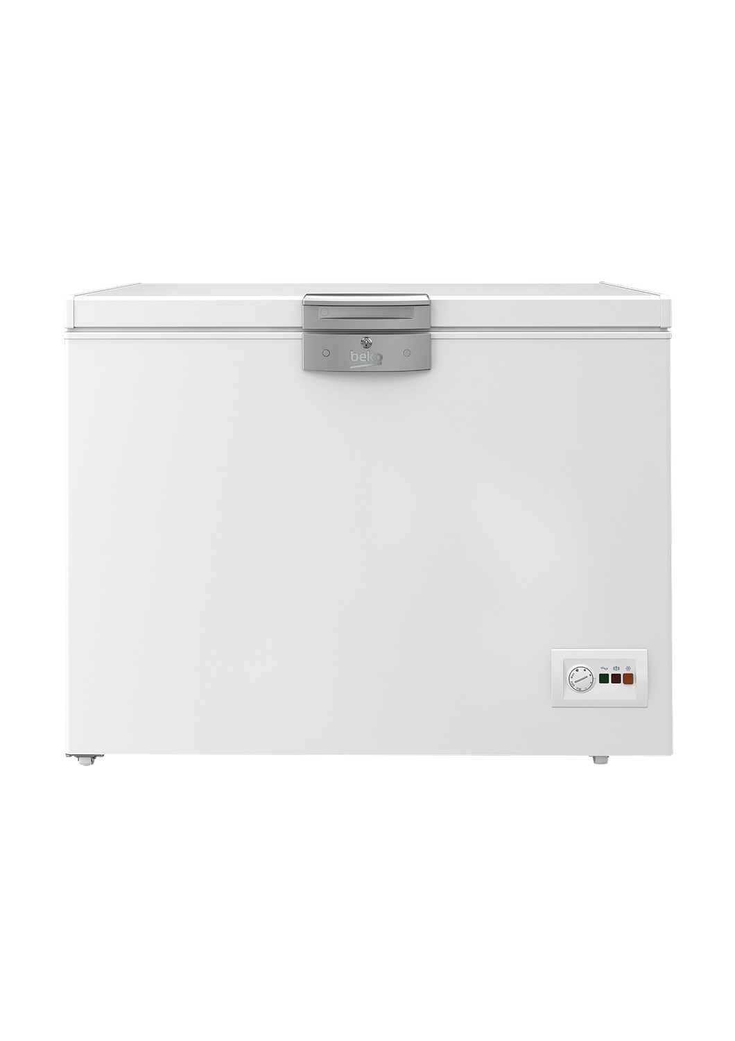 Congelador horizontal - Beko HSA32530N, 298 l, Cíclico, 86 cm, Blanco