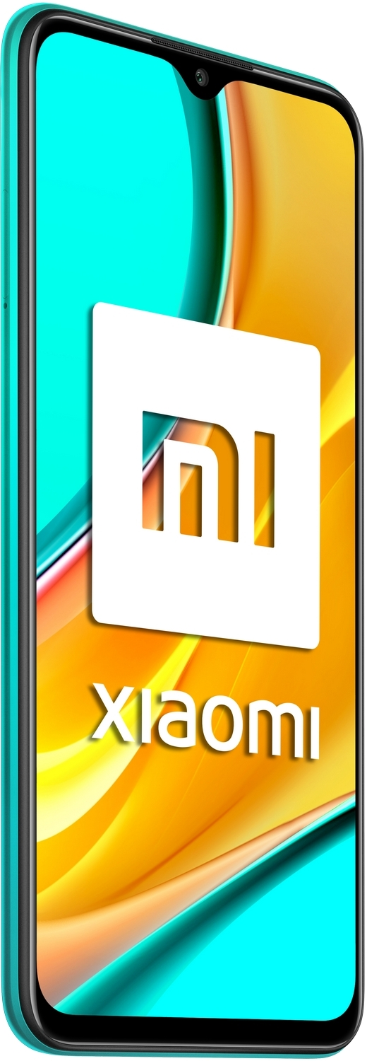 Móvil - Xiaomi Redmi 9, Verde, 64 GB, 4 GB, 6.53" Full HD+, MediaTek Helio G80, Quad Cam, 5020 mAh, Android