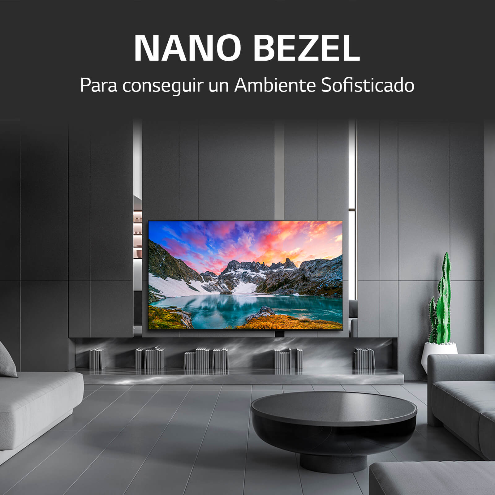 TV LED 55" - LG 55SM8050PLC, Smart TV 4K UHD NanoCell, IA, HDR10 Pro, HLG, Ultra Surround, Bluetooth, WiFi [A]