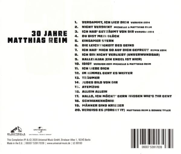 Matthias Reim - 30 Jahre [CD]