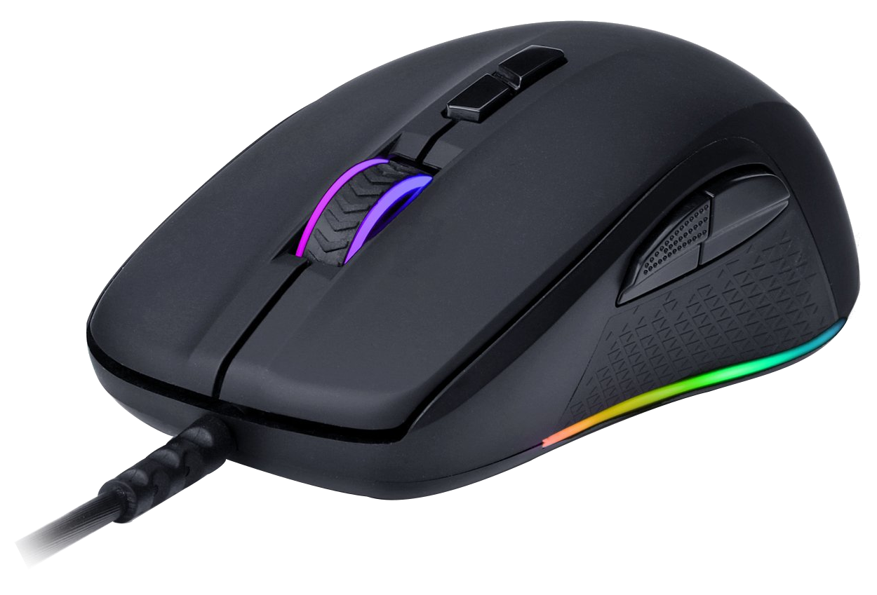 REDRAGON M718 Stormrage RGB gamer egér, 5 000 dpi, 7 programozható gomb