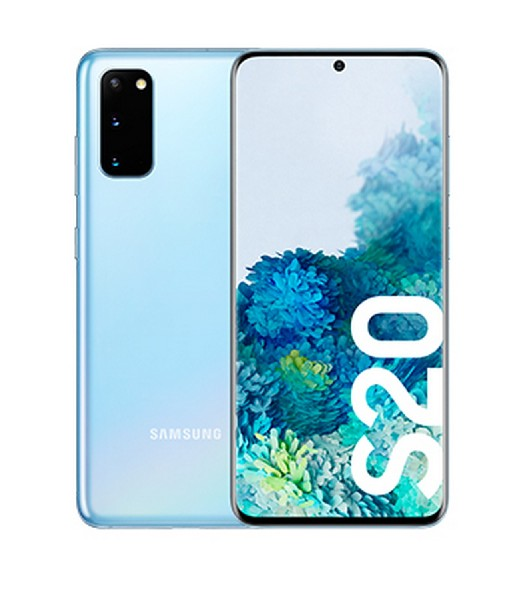 Móvil - Samsung Galaxy S20 4G, Azul, 128 GB, 8 GB RAM, 6.2" AMOLED 120 Hz, Exynos 990, 4000 mAh, Android