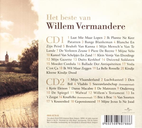 Pochette de CD pour un album compilation, avec texte et illustration.