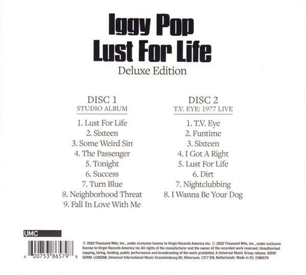 Iggy Pop - LUST FOR LIFE (DLX.)  - (CD)