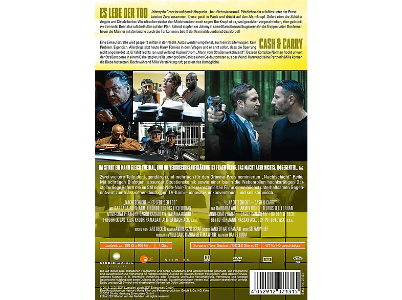 Thumbnail - Nachtschicht - 8: Es lebe der Tod / Cash & Carry DVD