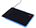 REDRAGON P025 RGB gamer egérpad, vezetéknélküli mobiltelefon töltővel (QI),mérete:444x305x40mm