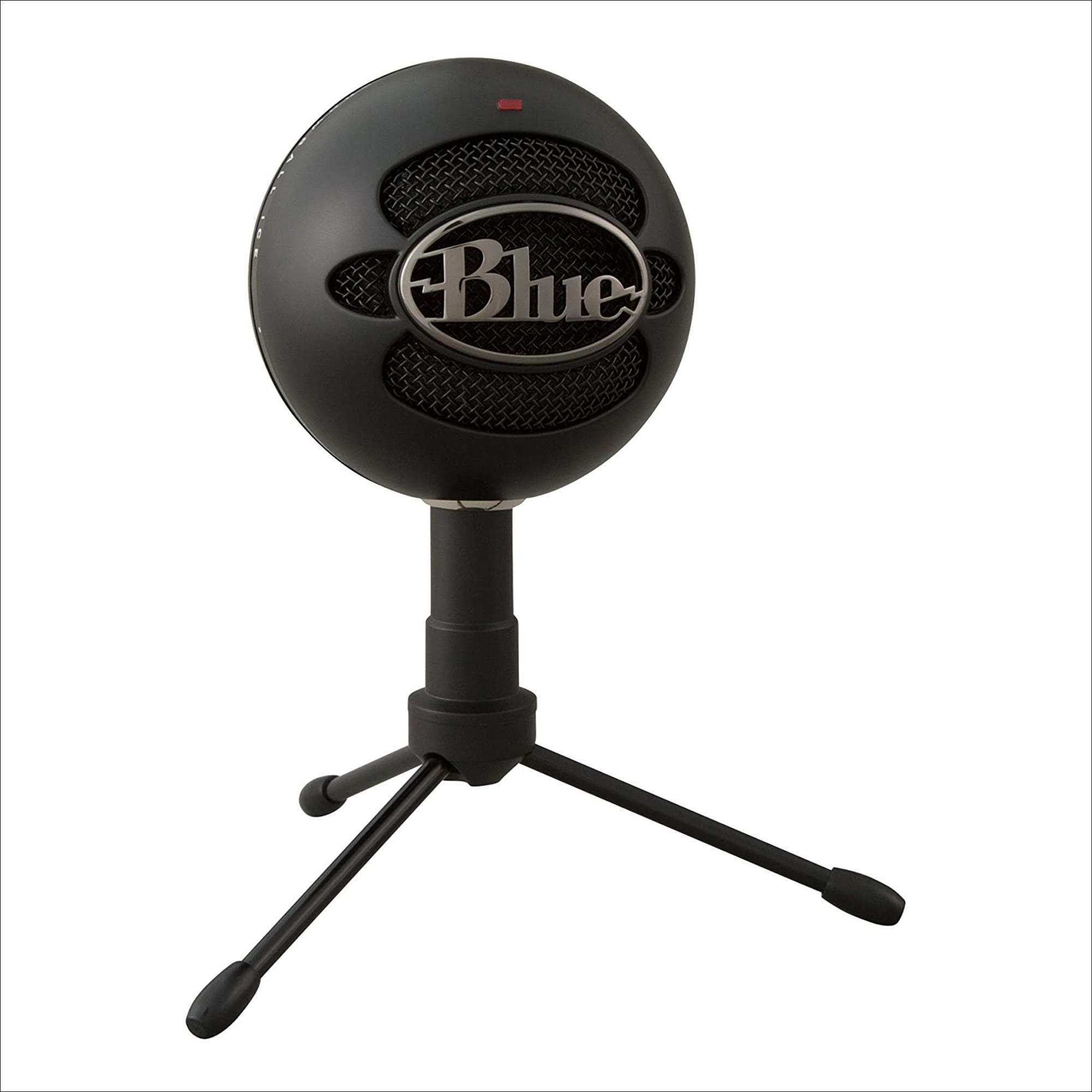 BLUE MICROPHONES Snowball iCE Mikrofon, für Mac Schwarz und USB PC