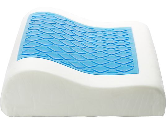BEST DIRECT Cool pillow - Cuscino freddo (Bianco/Blu)