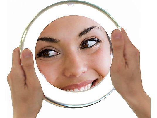 BEST DIRECT Perfect Mirror - Specchio (Bianco/Argento)