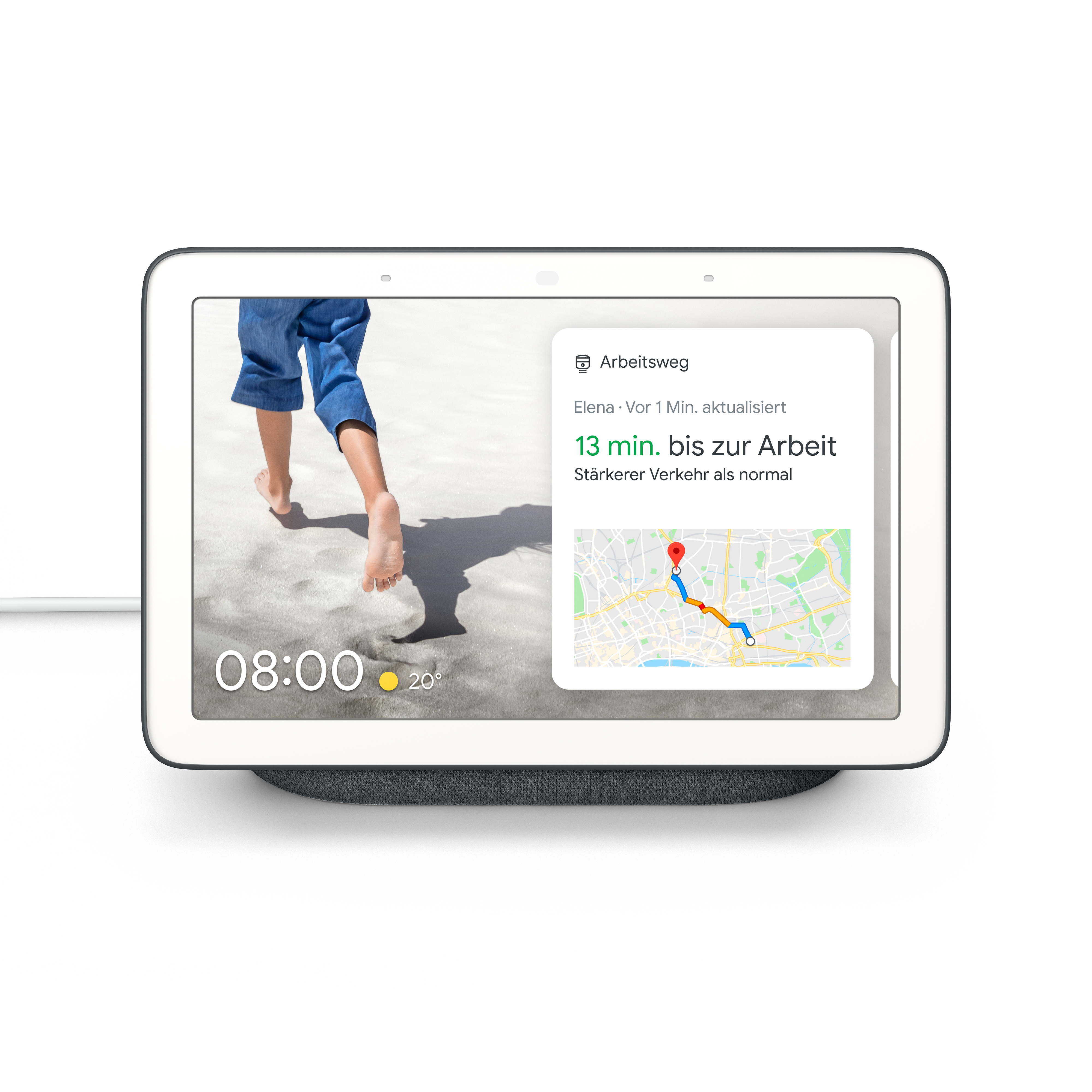 GOOGLE Nest Hub Smart Speaker, Carbon