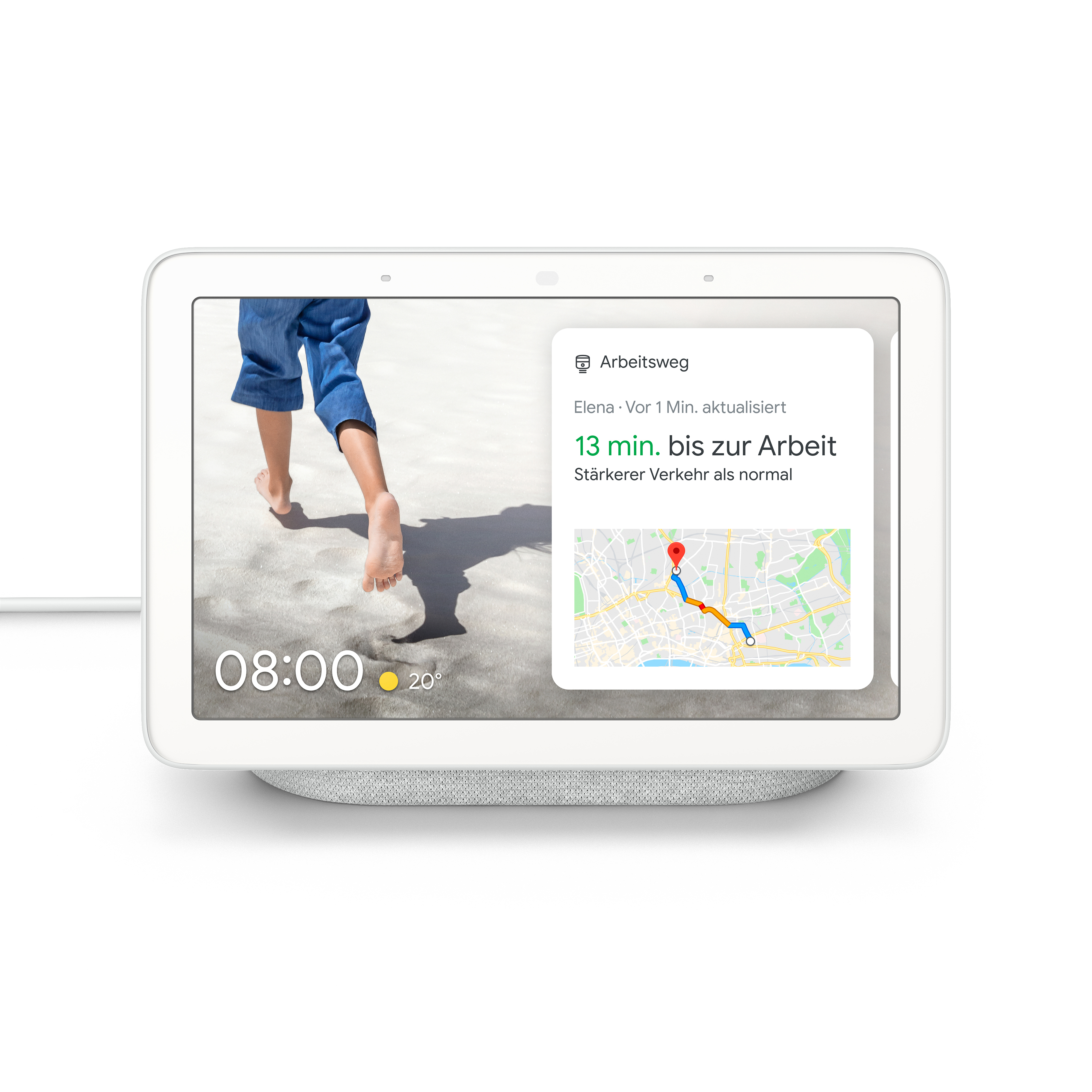 GOOGLE Nest Hub Smart Speaker, Kreide