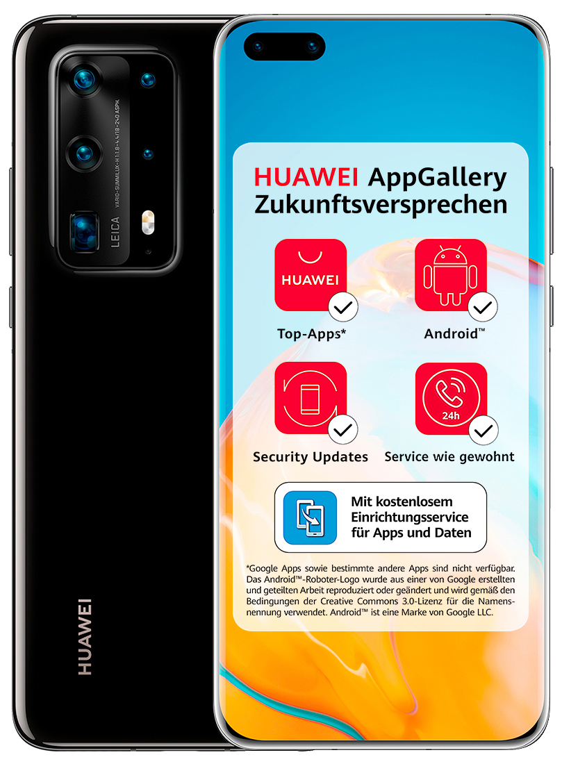 HUAWEI P40 Pro+ 5G 512 GB Black Dual SIM