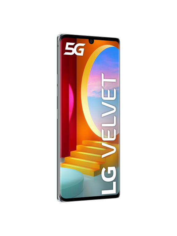 Móvil - LG Velvet 5G, Gris, 128 GB, 6 GB, 6.8" Full HD+, Qualcomm SD765G, 4300 mAh, Android