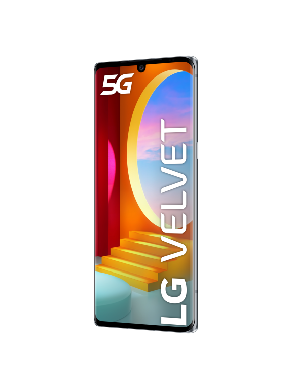 Móvil - LG Velvet 5G, Gris, 128 GB, 6 GB, 6.8" Full HD+, Qualcomm SD765G, 4300 mAh, Android