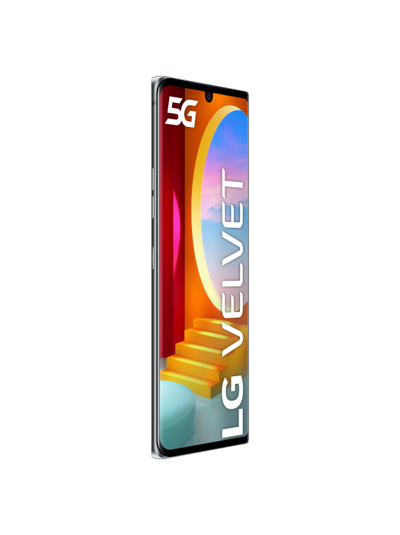 Móvil - LG Velvet 5G, Gris, 128 GB, 6 GB, 6.8" Full HD+, Qualcomm SD765G, 4300 mAh, Android