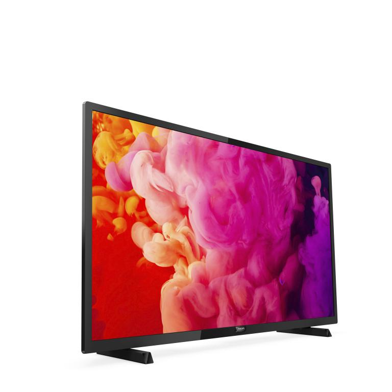 TV LED 32" - Philips 32PHS4503/12, HD, 1366 x 768 píxeles, Pixel Plus HD, 2 HDMI, 1 USB, A+, Negro