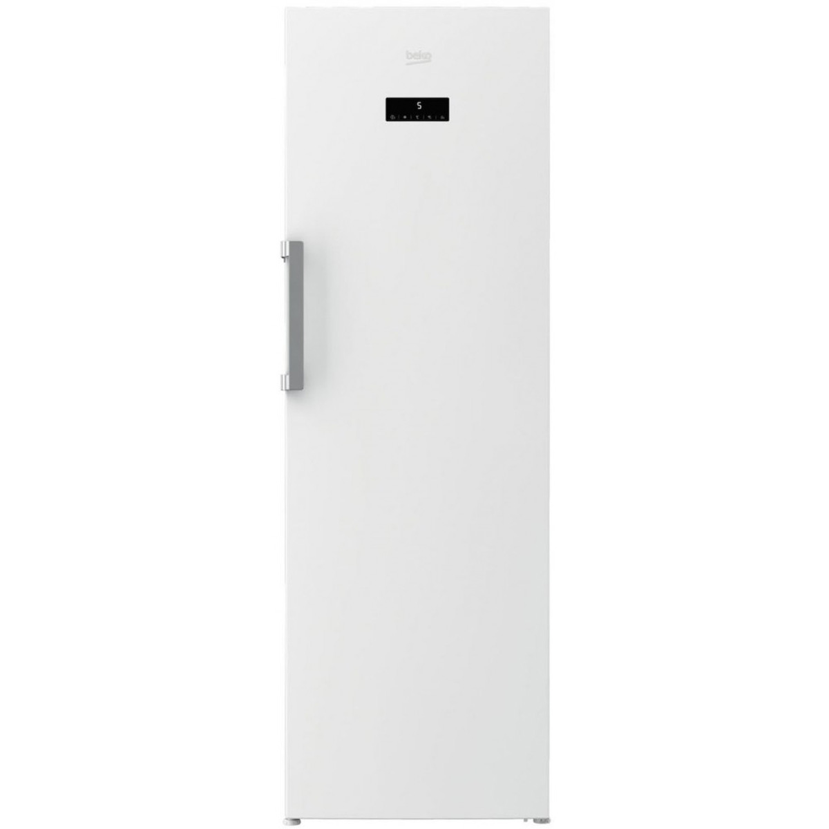 Congelador vertical - Beko RFNE312E43WN, 275 l, No Frost, 185 cm, Blanco